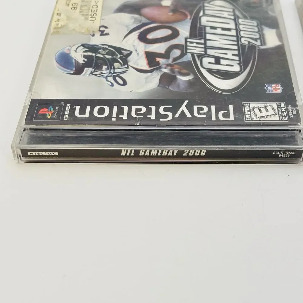 Madden 1999 & NFL GameDay 2000 PlayStation 1 PS1 2 Game Football Bundle Lot VG